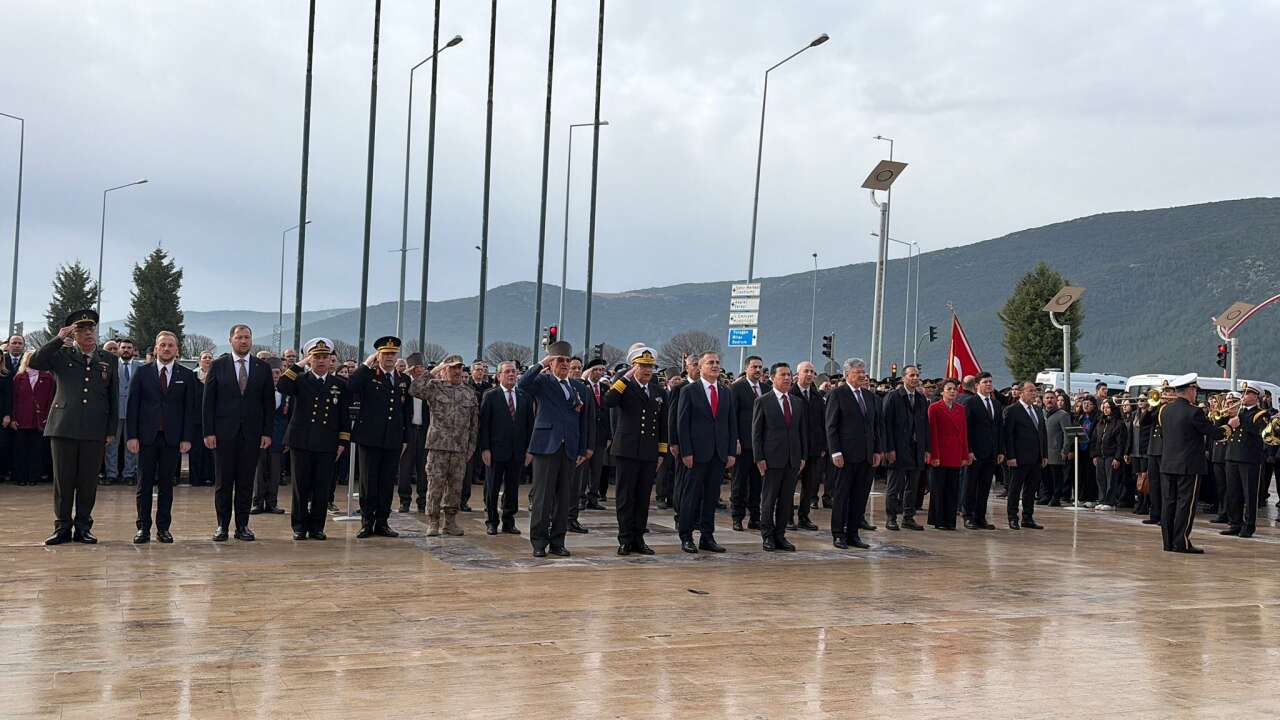 Muğla’da Çanakkale Zaferi’nin 111. Yılında Şehitler Dualarla Anıldı 8